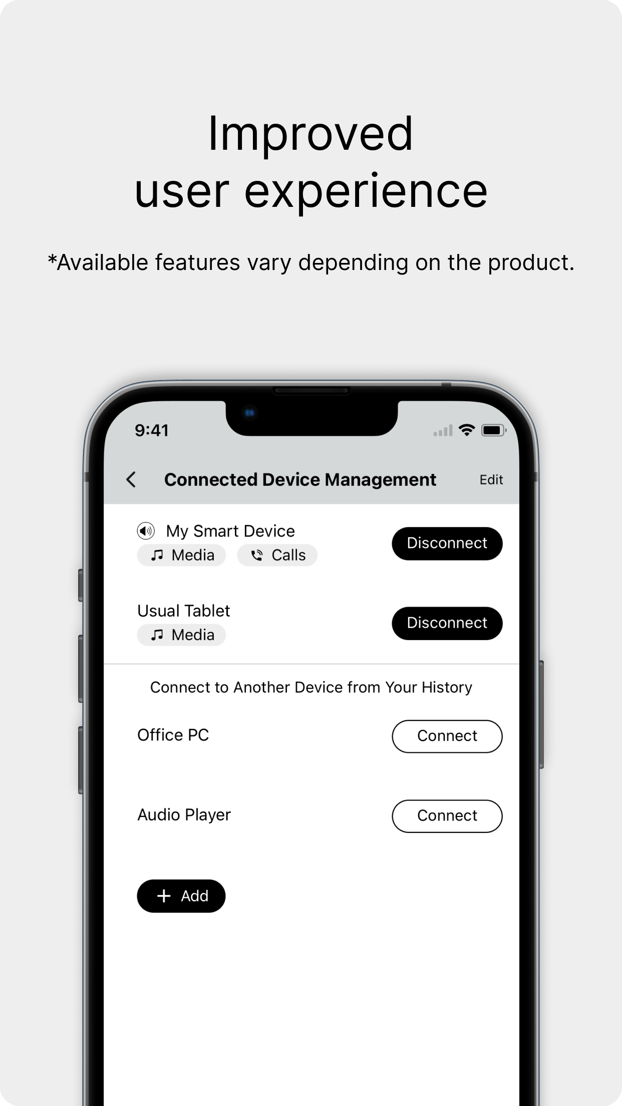 Display on a map where your product was disconnected. Play a sound from the product when you’re nearby but can’t find it.
